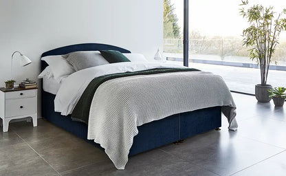 Verdin Apple Ottoman in double