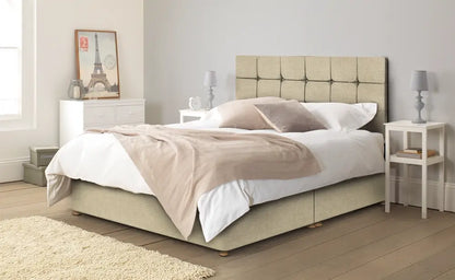 Dove Daisy Divan in small double
