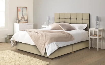 Dove Daisy Divan in small double