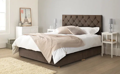 Dove Daisy Divan in king